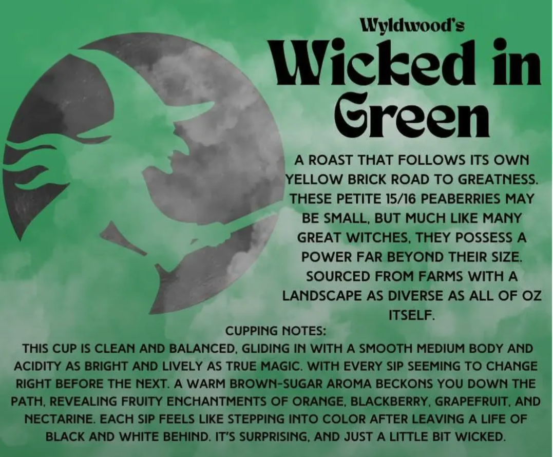 Wicked in Green - pre-made 8 oz - extremely limited time only